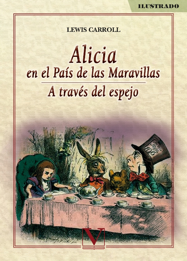 Latón Invitación comunidad Alicia en el País de las Maravillas. A través del espejo - Editorial Verbum