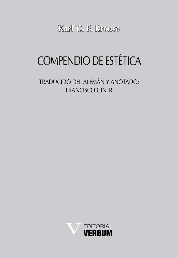 Compendio de estetica
