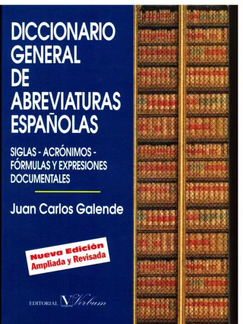 Diccionario general de abreviaturas españolas