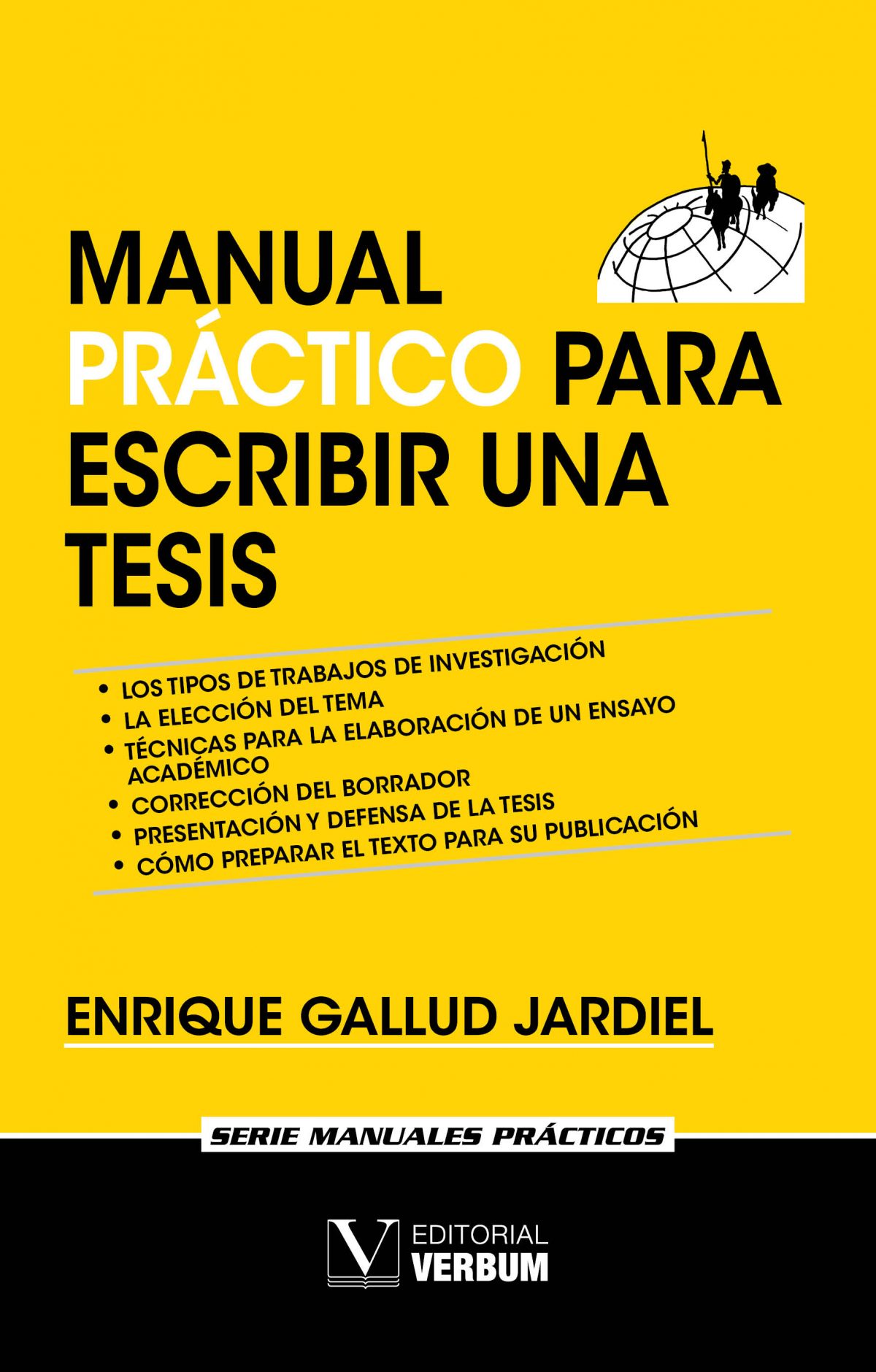 Manual Práctico Para Escribir Una Tesis Editorial Verbum 5766