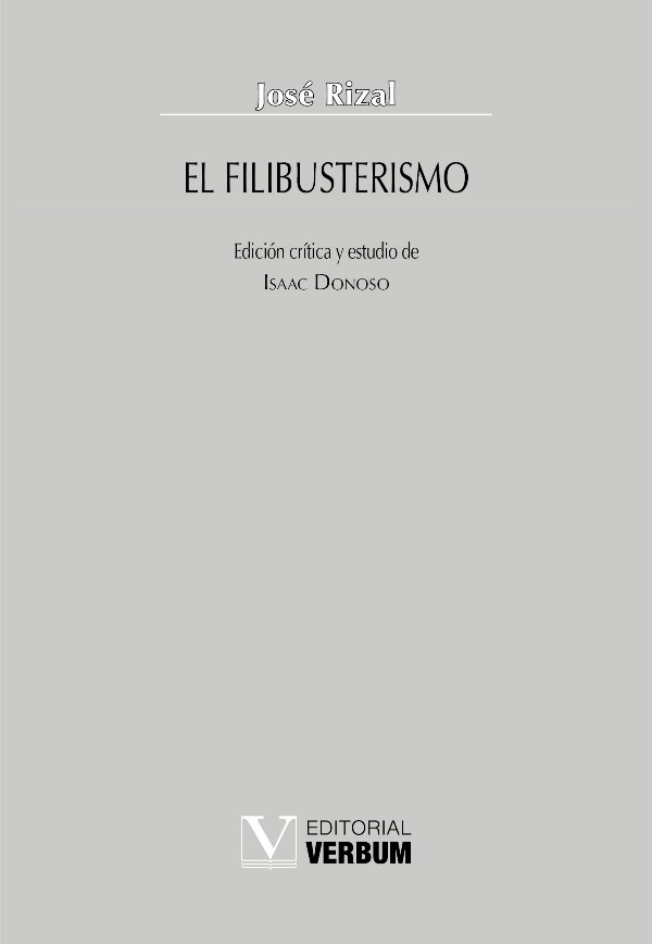 El Filibusterismo Editorial Verbum